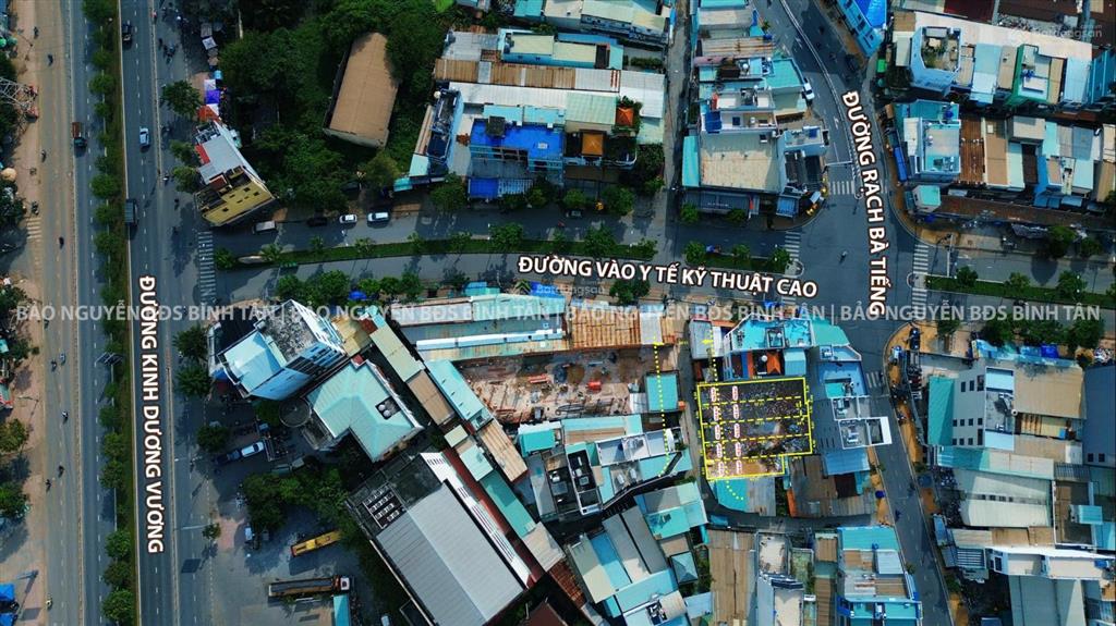 Bán đất bình tân sát khu aeon tên lửa đường kinh dương vương, 94m2, giá tốt 6,3 tỷ shr