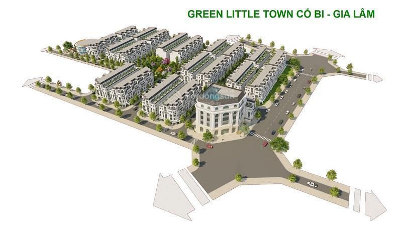 Các suất ngoại giao liền kề shophouse biệt thự green little town cổ bi  gia lâm vốn chỉ 5 tỷ
