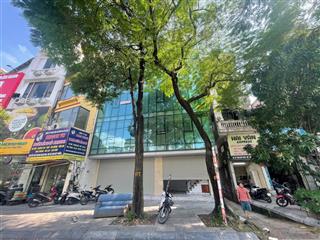 Cho thuê nhà mặt phố trần khát chân 60m2 x 5 tầng, thang máy, mt 10m, thông sàn, mới đẹp