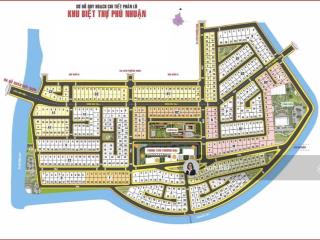 Bán lô b kdc phú nhuận phước long b, tp. thủ đức, dt 14.5x20m (290m2) giá 83tr/m2