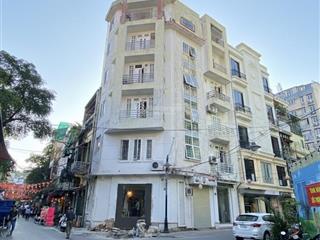 [hàm cá mập phố cổ] chỉ hơn 42 tỷ  nhà lô góc 3 mặt tiền quý hiếm  ô tô dừng đỗ  55m2 x 6 tầng