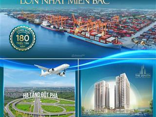 Booking sớm nhận ngay voucher 30 triệu trực tiếp cđt dự án the zenith hải phòng, kiến an, hp