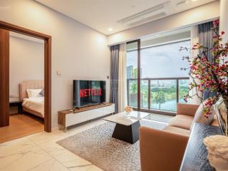 Cho thuê 2pn galleria view hồ bơi vô cực và sông sài gòn, đang sẵn key mở của nhanh  0909 903 ***
