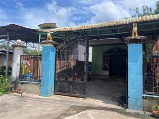 Bán đất mặt tiền đường 744 thị xã dầu tiếng, tp. hcm mới có sẵn nhà cấp 4