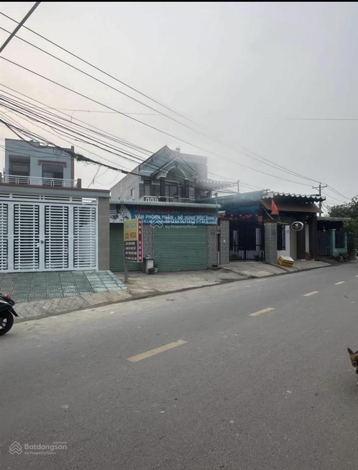 Bán lô đất mặt tiền đường đất đang lên nhựa, sổ hồng riêng, dân cư đông an lập