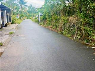 Lô đất mặt tiền đường nhựa rộng rãi, thổ cư, đường thông, sổ hồng riêng