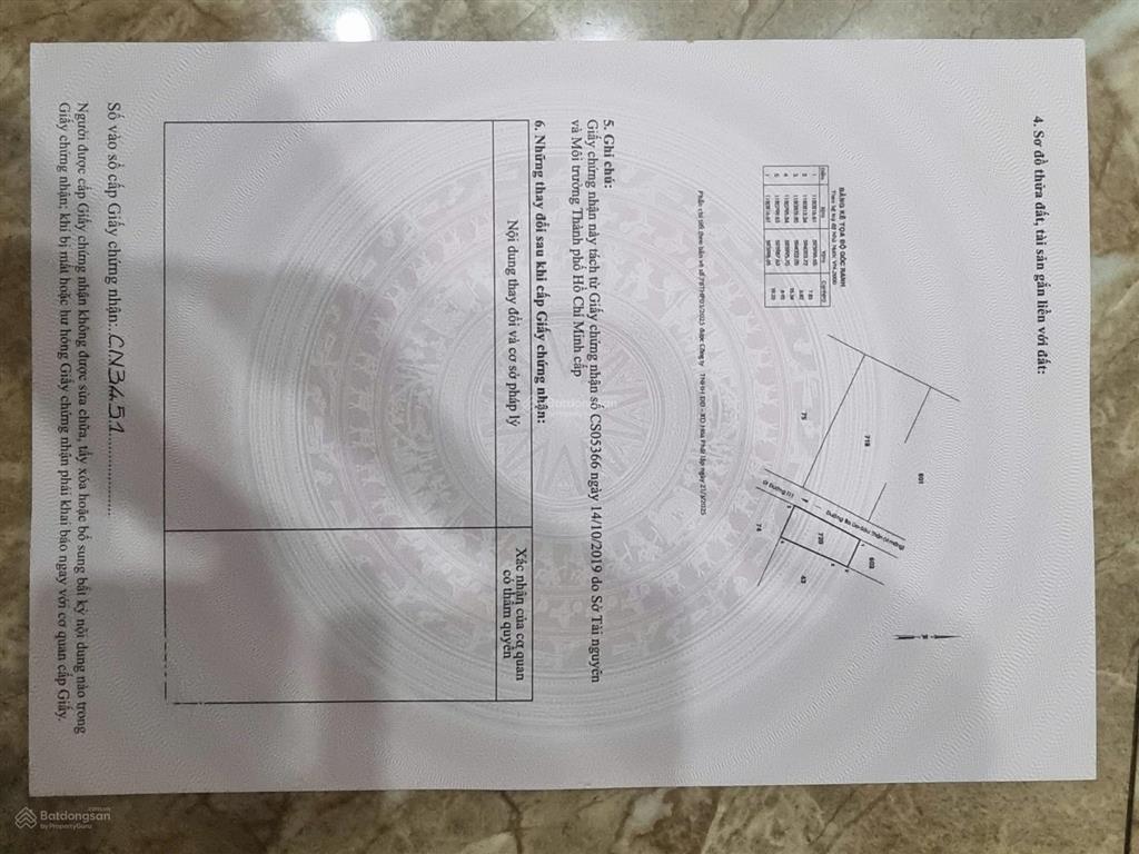 Chính chủ bán lô đất đẹp tại xã tân qúy tây, bình chánh dt 160m2, đường ô tô thông, 1ty350 có tl