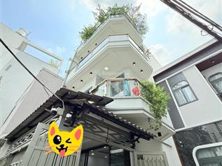 Ngang 4m, 59m2, 4 tầng 5pn6wc. hẻm 3m thông, gần mặt tiền đường. nhà còn mới, ply chuẩn