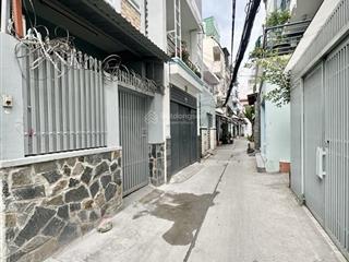 Ngang 4.2 nở nhẹ, 60m2 2 tầng 2pn 1pn trệt. sổ vuông vức. hc đủ. hẻm trước nhà 4m