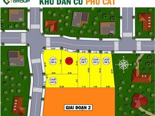 Đất liền kề khu dân cư phú cát 138m2 giá 358 triệu còn vài lô sót lại
