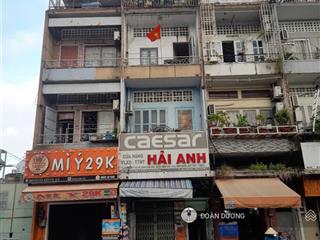 Bán nhà mặt tiền giá rẻ nhất đại lộ võ văn kiệt, q5. ngay chợ hòa bình. hđt sẵn 45tr/th