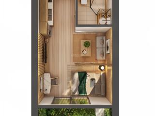 Bán căn hộ studio , chung cư sky forest tại ecopark  ban công hướng nam  giá chỉ 2 tỷ 260