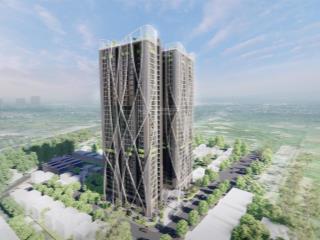 Có hỗ trợ vay bank  bán căn 2 ngủ 1 vệ sinh , 56.47m2 sử dụng , chung cư fibonan ecopark ,