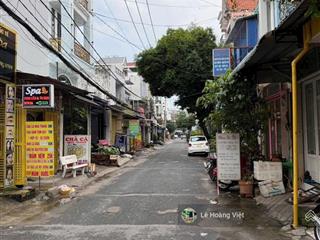 Nhà mặt tiền hẻm  ngang 4.5m đường 8m thông chỉ hơn 5 tỷ