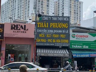 16,8 tỷ .vị trí trung tâm ,nhà 2 mặt tiền kinh doanh luỹ bán bích trương vĩnh ký .
