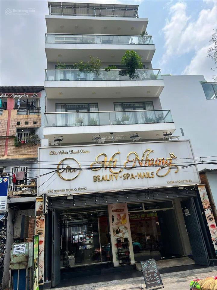 43 tỷ .nhà 5 tâng mt trịnh đình trọng q. tân phú . 8 x 23m giá 43 tỷ tl