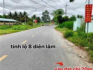 Giá ngợp bank 750 triệu 187m2 tại diên lâm.  0333 039 ***