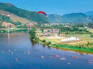 Đất trồng cây hằng năm hòa bắc, view sông cu đê xinh đẹp 3000m2