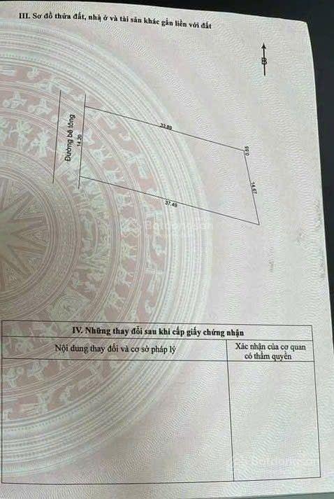 Đất xây nhà vườn 500m2 có 120m2 đất ở xã hòa vang gần hồ hóc khế.