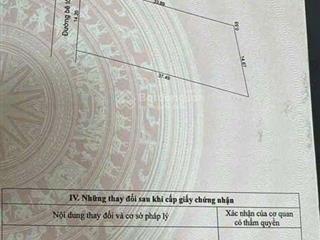 Đất xây nhà vườn 500m2 có 120m2 đất ở xã hòa vang gần hồ hóc khế.