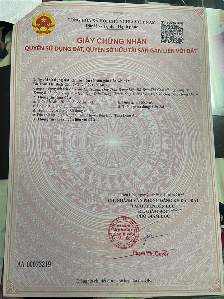 Bán 872m2 tỉnh lộ 832 nhựt chánh, bến lức