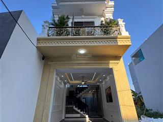 Nhà xây độc lập 3 tầng 60m2 sau nhà mặt đường trục thôn tại tdp quỳnh hoàng, phường an dương