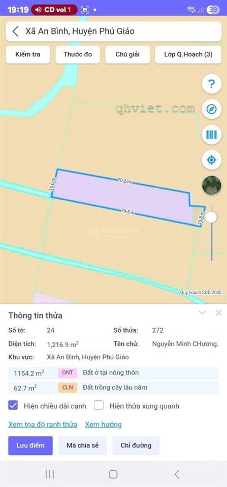 Cần bán 1 lô đất có căn nhà cũ  chỉ 950tr 1216m2