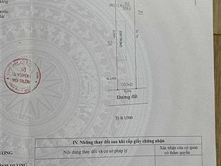Tôi cần bán lô đất 10x50,3m có 100m thổ cư đường nhựa 10m 1 sẹc đường dt747