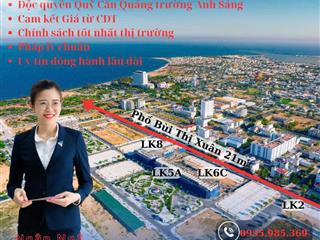 Chỉ 5.8 tỷ  nhận nhà kinh doanh ngay. lõi khu đô thị biển đầu tiên tại phan rang  khánh hoà