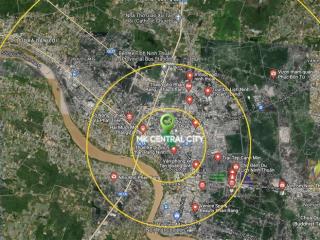 Đất nền sổ đỏ trung tâm tp nam khánh hoà  giá f0 chỉ 36 triệu/m2  khu đô thị phủ hà mk central