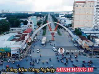 Bán đất tại 1/ cao bá quát, 568 triệu, 140m2, gần trường học liền kề cụm kcn minh hưng 3