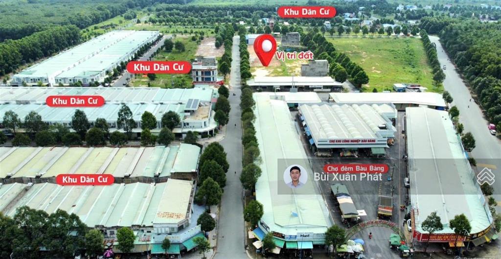 Bán đất bàu bàng đường n30 ngay chợ đêm bàu bàng trả trước 925tr sở hữu 150m2, hỗ trợ bank 70%