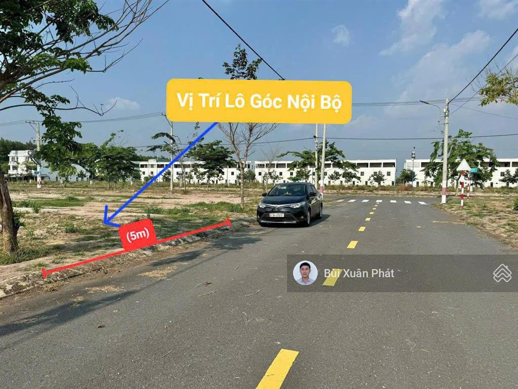 Bán lô bìa 2 mặt tiền giá 768tr cực đẹp kdc đầy đủ tiện ích, gần trục chính d4 tthc bàu bàng