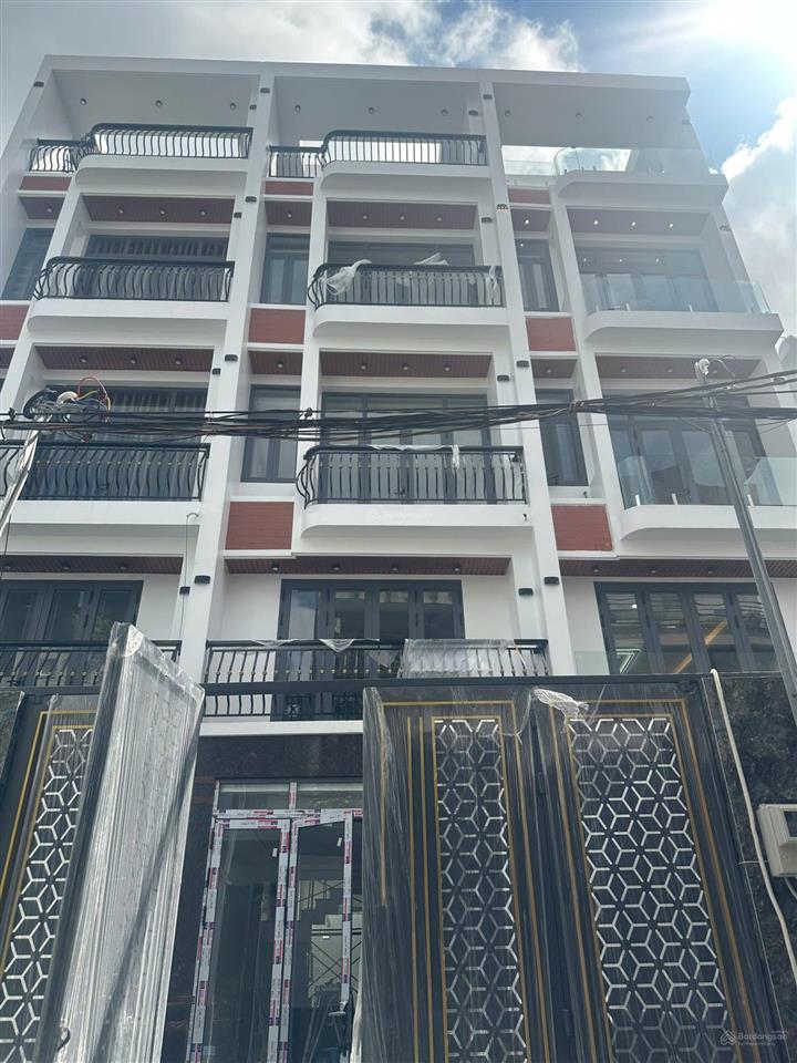 Bán nhà mới 100% hẻm 1/ 6m phạm đăng giảng, dt 4mx20m, lửng, 3 lầu, nhà mới, full nội thất