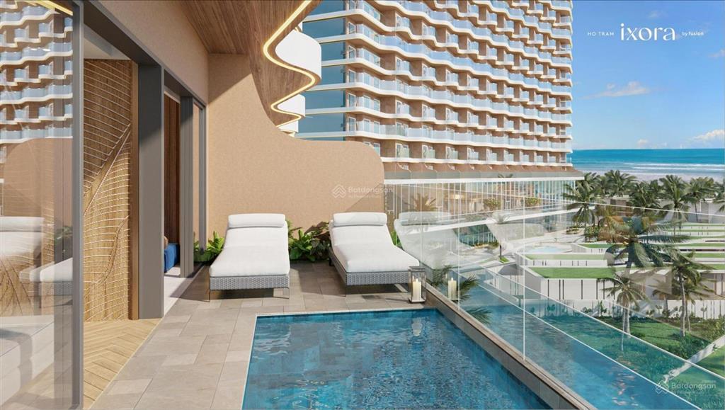 Chính chủ bán condotel 1pn ixora hồ tràm view trực diện biển bán giá lỗ chỉ 2,8 tỷ full nội thất