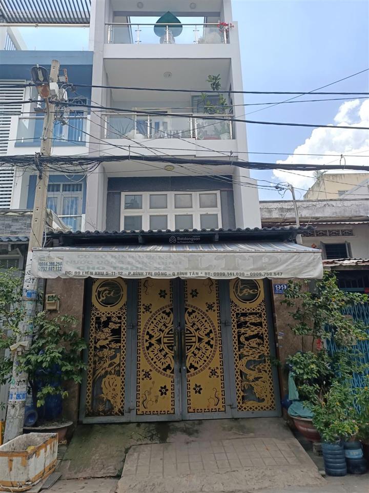 Mặt tiền kinh doanh gần ngã tư bốn xã, 5x19m, 1 trệt 1 lửng 3 lầu đúc, nội thất cao cấp.