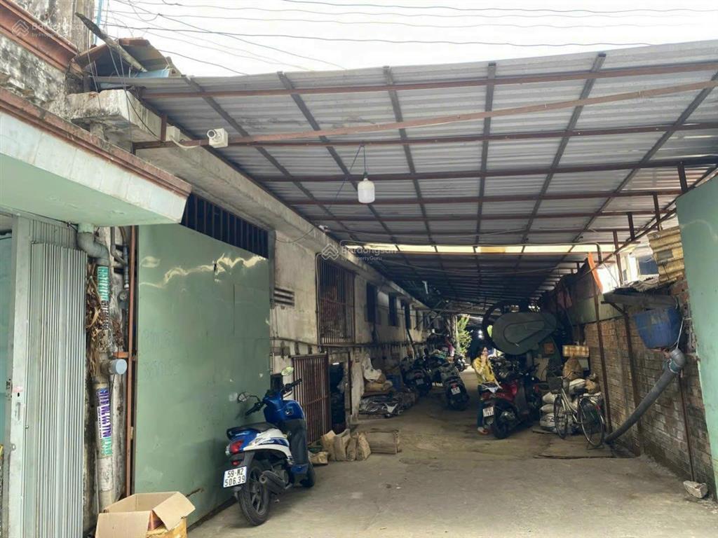 Nhà xưởng hẻm một sẹc thông 6m đường mã lò, 14x50m nở hậu 25m tổng diện tích 839m2