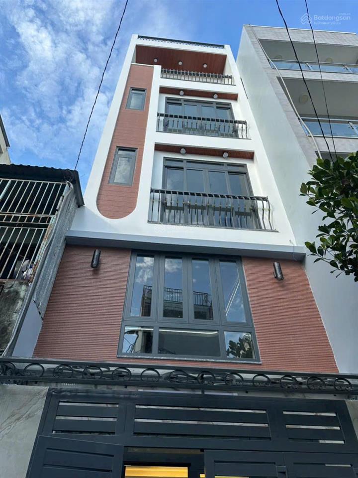 Nhà hẻm một sẹc 5m gần đường lê văn quới, 4x11m, 1 trệt 3 lầu đúc sân thượng