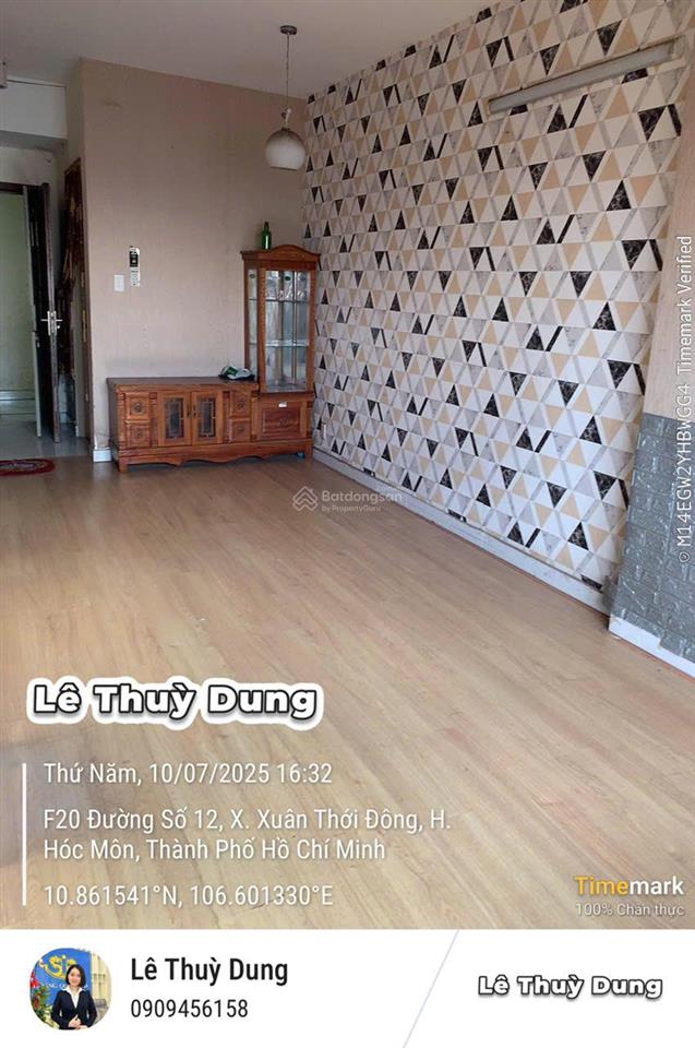 Căn hộ 70m2 hướng đông nam tại hqc hóc môn,giá 1.3 tỷ,nhà trống ở liền.l/h 0909 456 ***