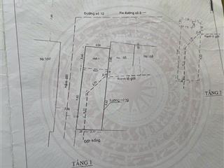 Nhà góc 2 mặt tiền đs 12, giá 6 tỷ