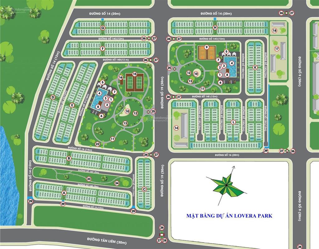 Lovera park chính chủ gửi bán 2 căn hiếm