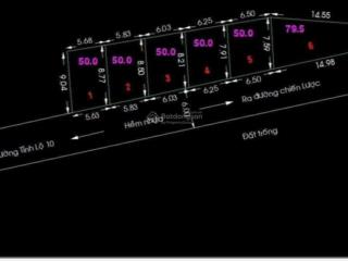Đất vị trí đẹp hẻm 7m 103/84 đường chiến lược, phường bình trị đông, dt 6x8,5m, phi 0939 639 ***