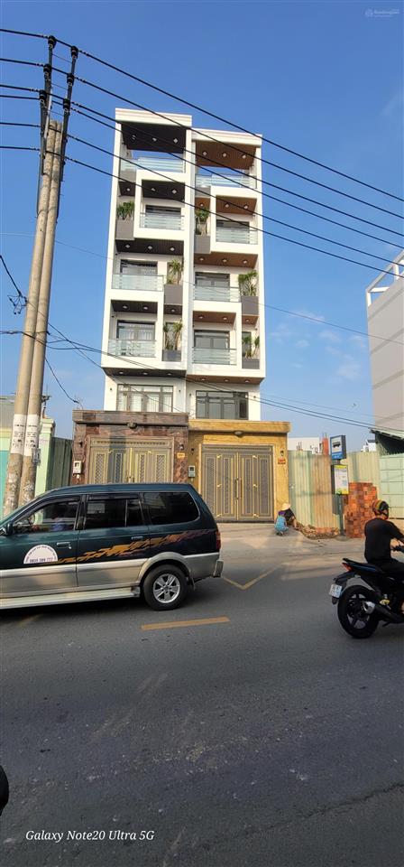 Nhà mới 100% mặt tiền đường mã lò, gần bv bình tân, dt 4,10x26m đúc trệt, lửng, 4lầu, giá 14 tỷ, tl