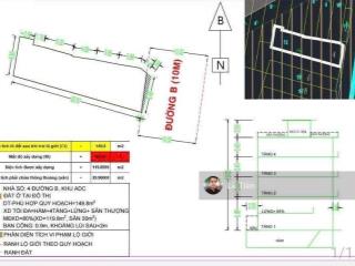 Bán 155m2 mặt tiền khu biệt thự vip adc. giá chỉ 16.8 tỷ