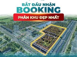 Sàn cđt nam long nhận booking chọn vị trí đẹp  gần hồ trung tâm hướng đông nam  ck lên tới 13%