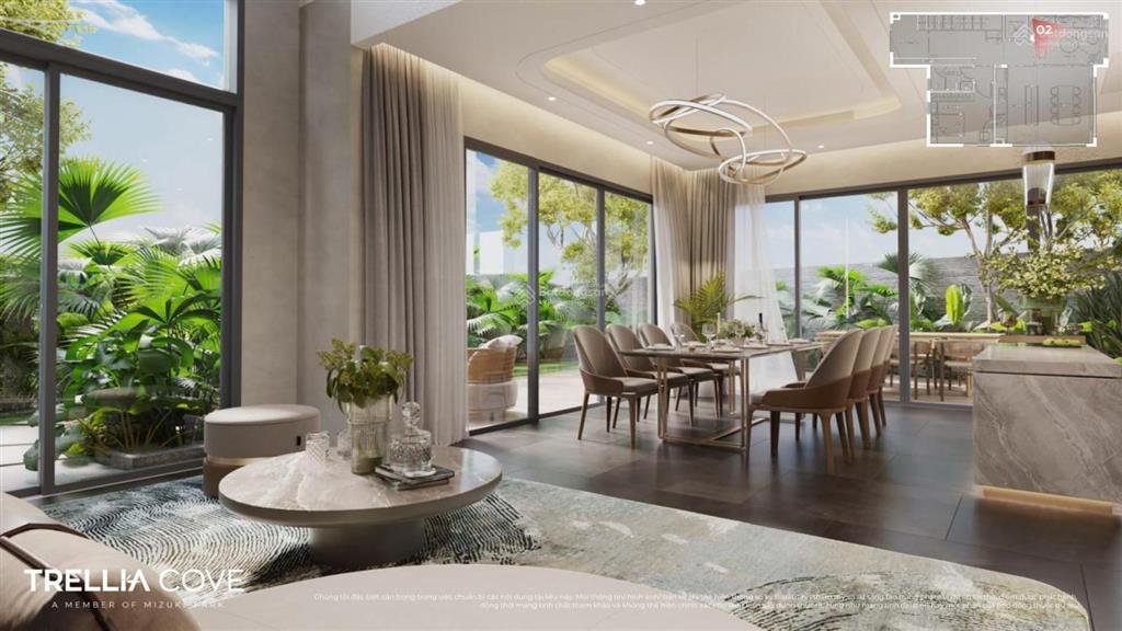 Nhà phố compound trellia cove  số lượng có giới hạn  thuộc mizuki park 26ha  liền kề phú mỹ hưng