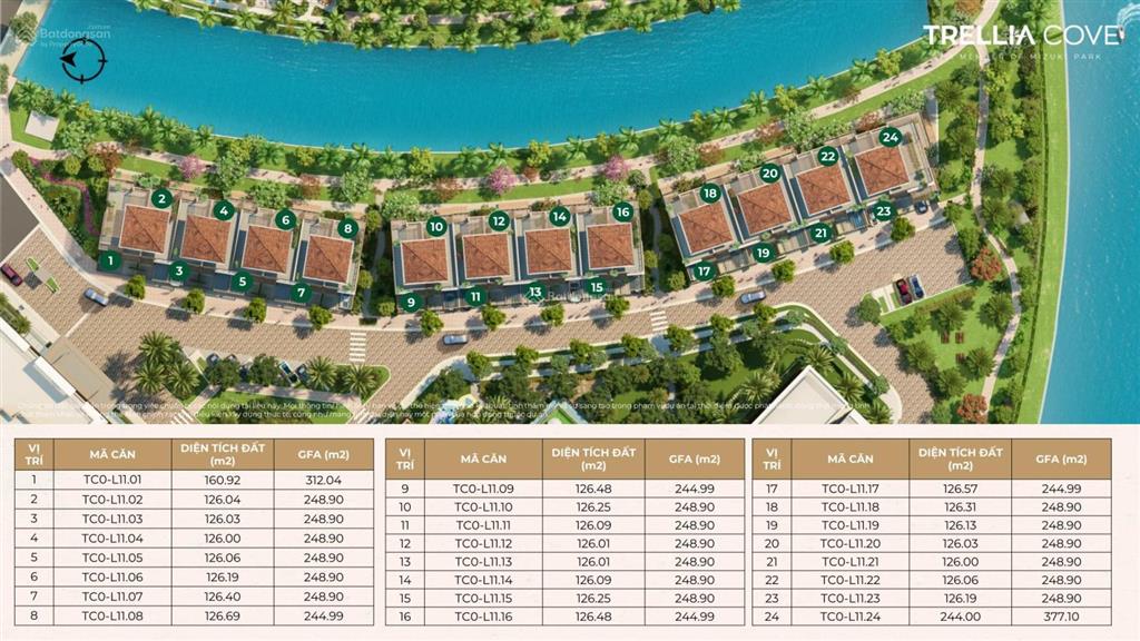 Nhà phố compound trellia cove  số lượng có giới hạn  thuộc mizuki park 26ha  liền kề phú mỹ hưng