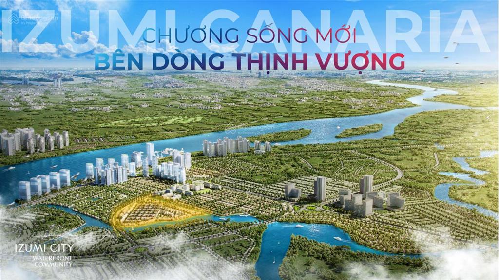 Đón sóng hạ tầng khu đông  izumi city mở bán phân khu mới canaria  ck 16%  thanh toán 36 tháng