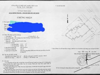 Bán nhà mặt tiền hoàng hoa thám bình thạnh ngang ~ 9mx23m
