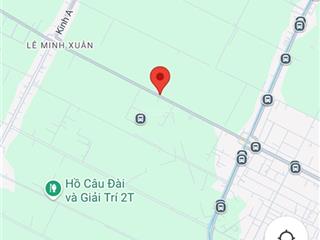 Đất trồng cây lâu năm mặt tiền đường trần đại nghĩa 5 ha.